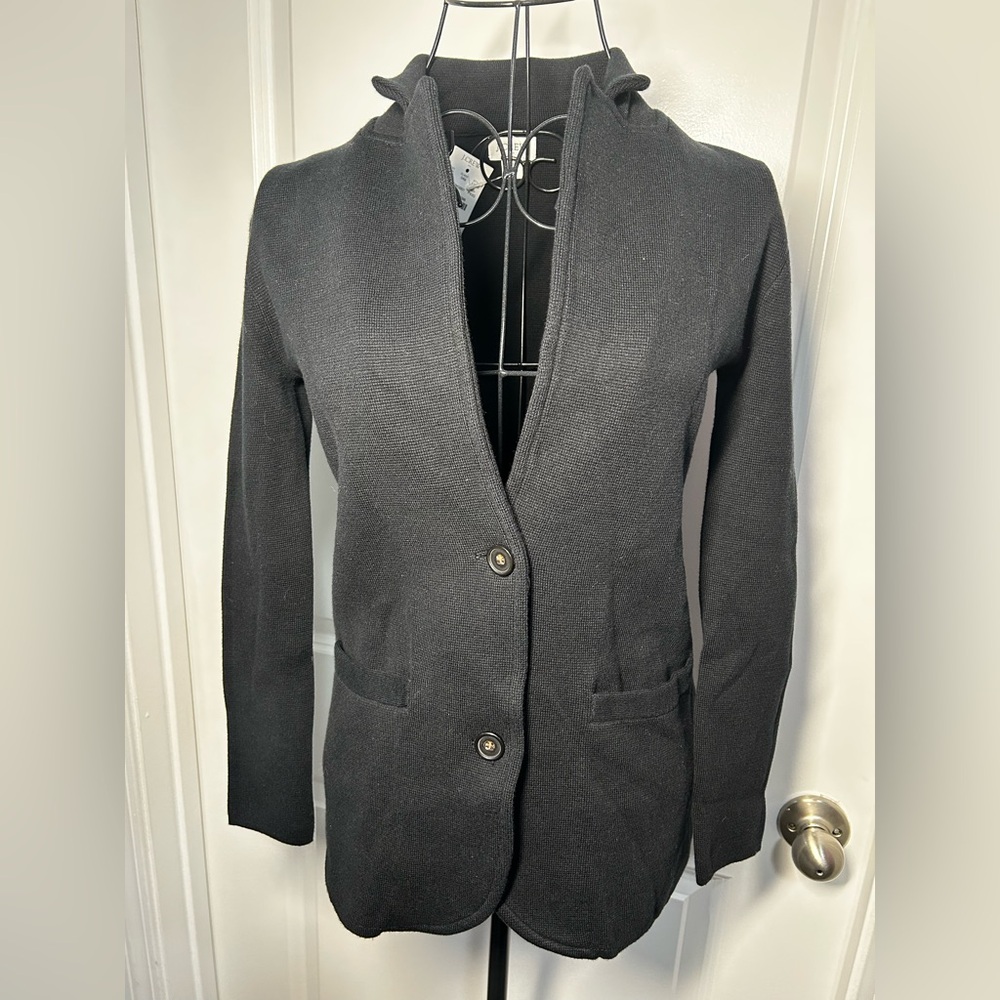 J Crew NWT‎ Women's Black Blazer